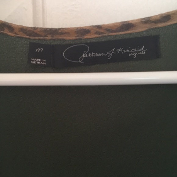 Green Satin Tank - Picture 3 of 3